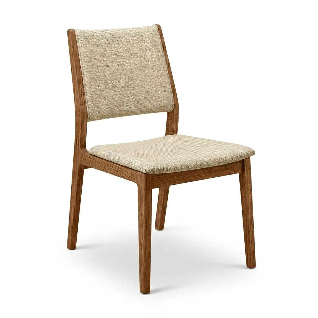Silla Fingere | Rosa Morada Moderna con Parota Elegante