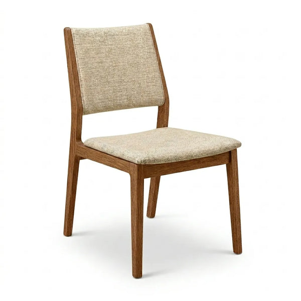 Silla Fingere | Rosa Morada Moderna con Parota Elegante