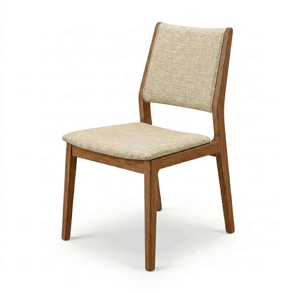 Silla Fingere | Rosa Morada Moderna con Parota Elegante