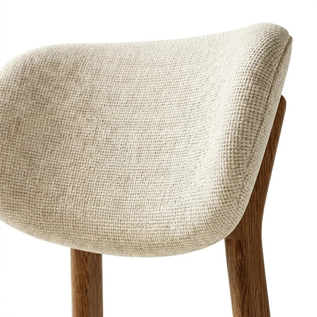 Silla Fio en Rosa Morada Sólida · Escultural