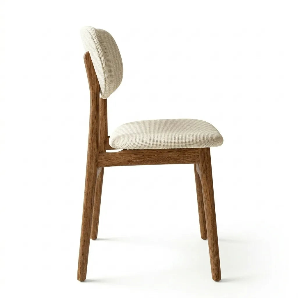 Silla Fio en Rosa Morada Sólida · Escultural
