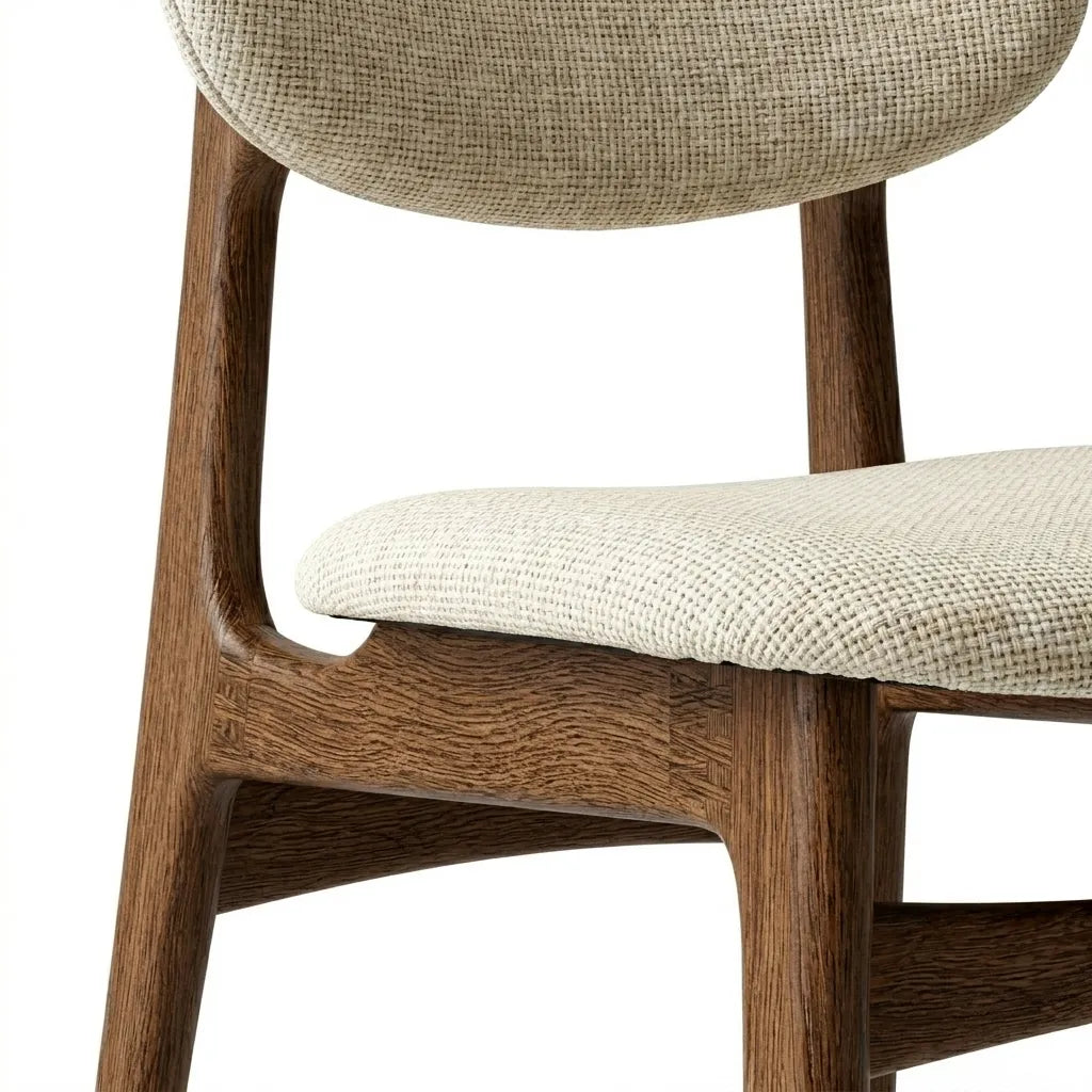 Silla Fio en Rosa Morada Sólida · Escultural