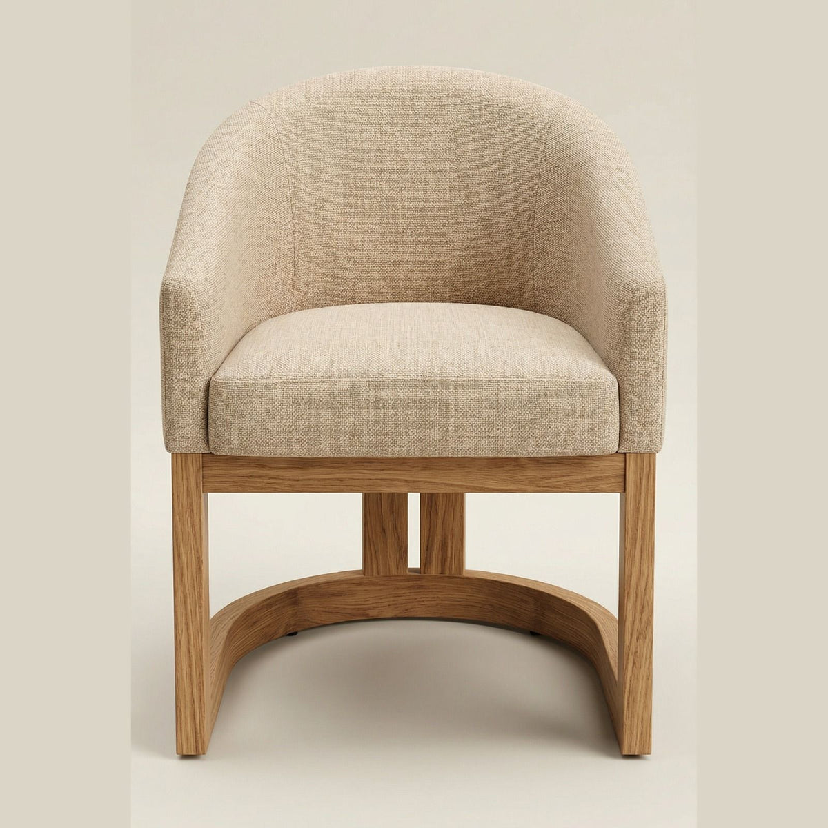 Silla Horen en Madera Sólida · Escultural y Orgánica
