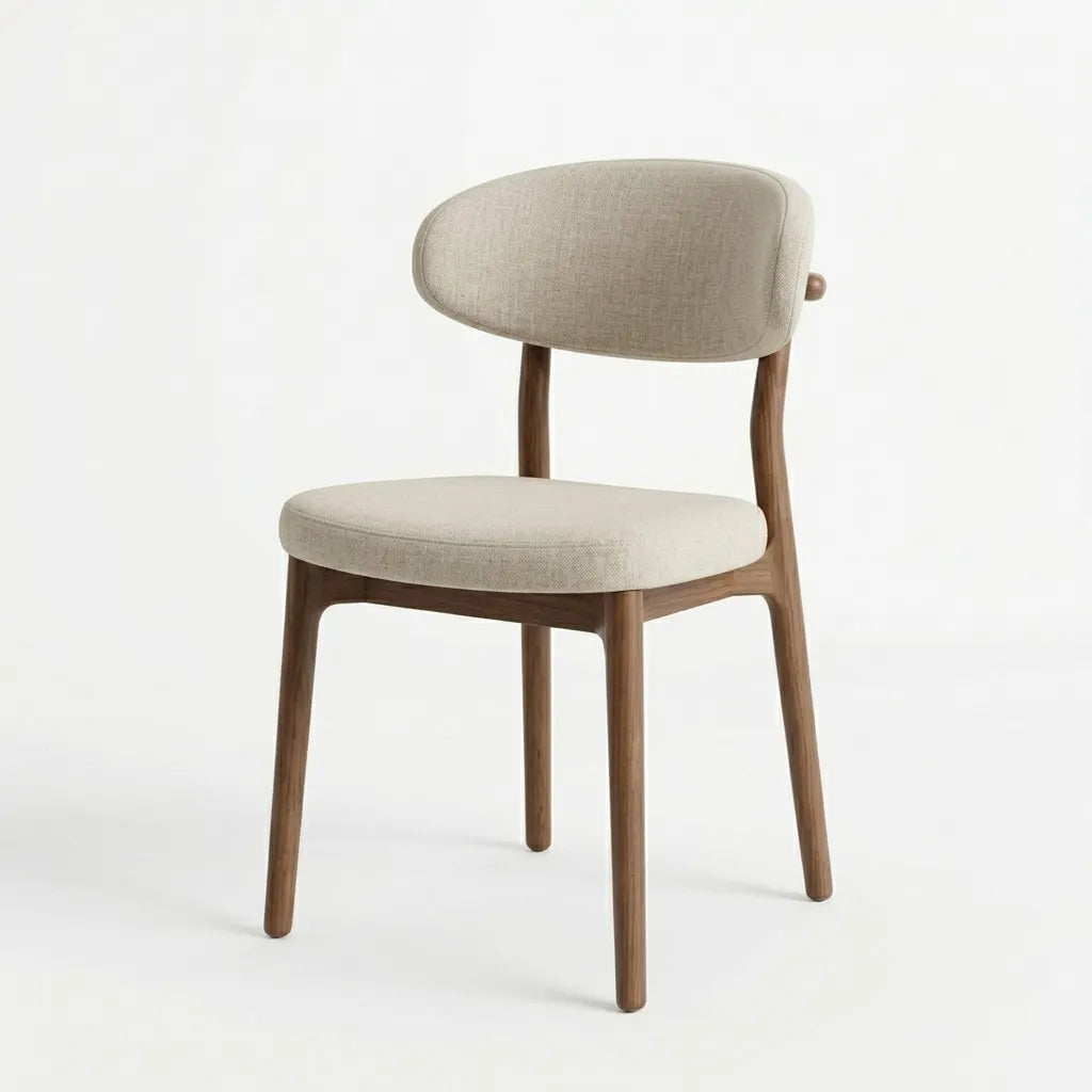 Silla Levato en Madera Sólida · Escultural