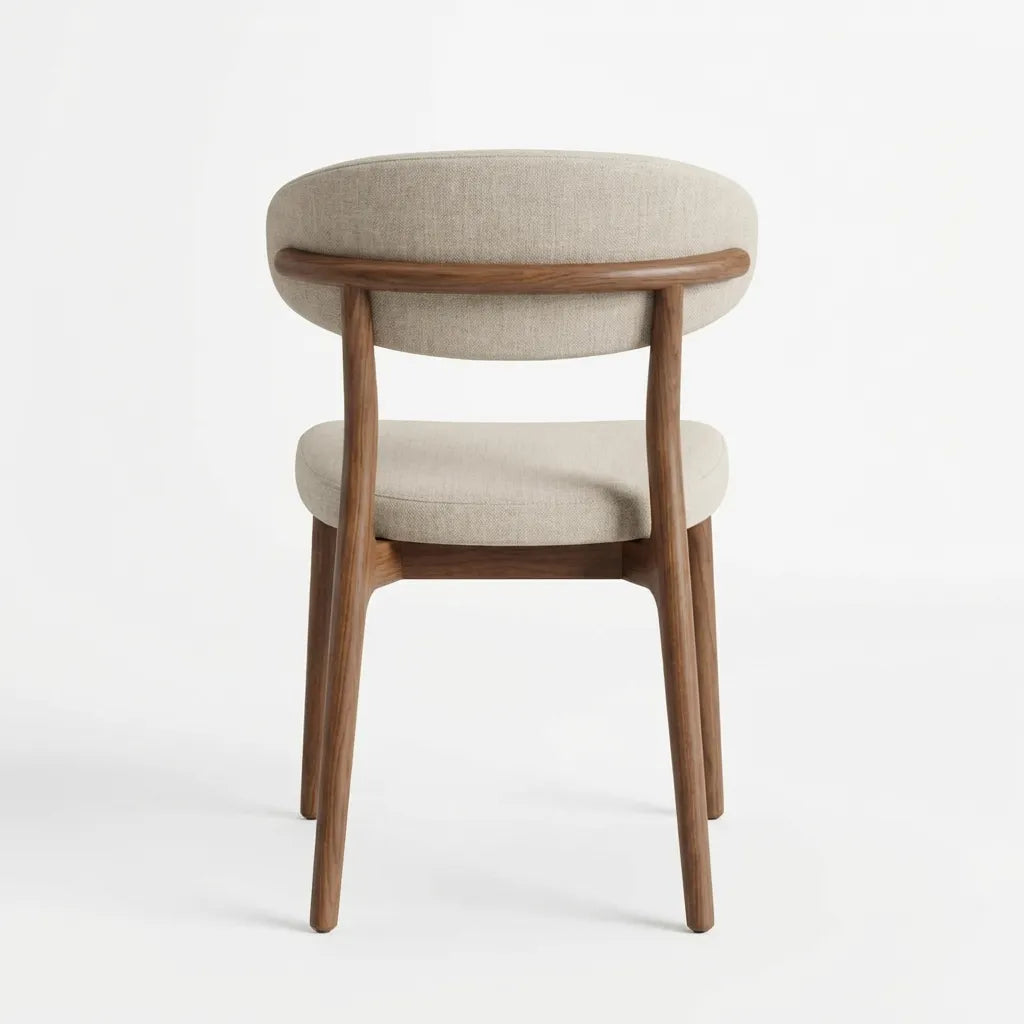 Silla Levato en Madera Sólida · Escultural