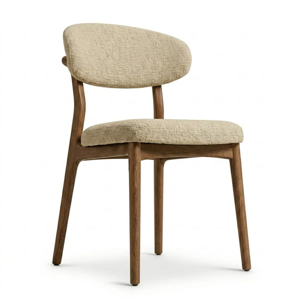 Silla Levato en Madera Sólida · Escultural