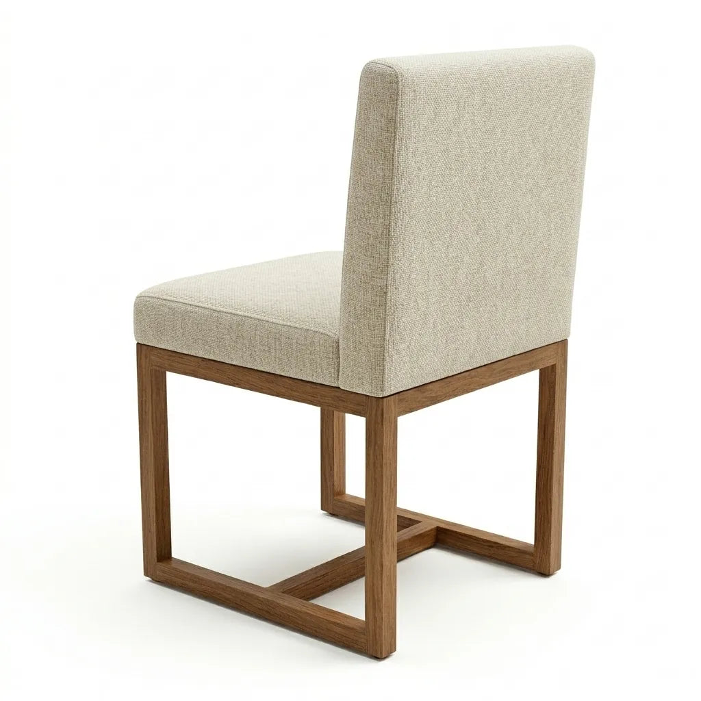 Silla Magnar en Rosa Morada Sólida · Silueta Arquitectónica