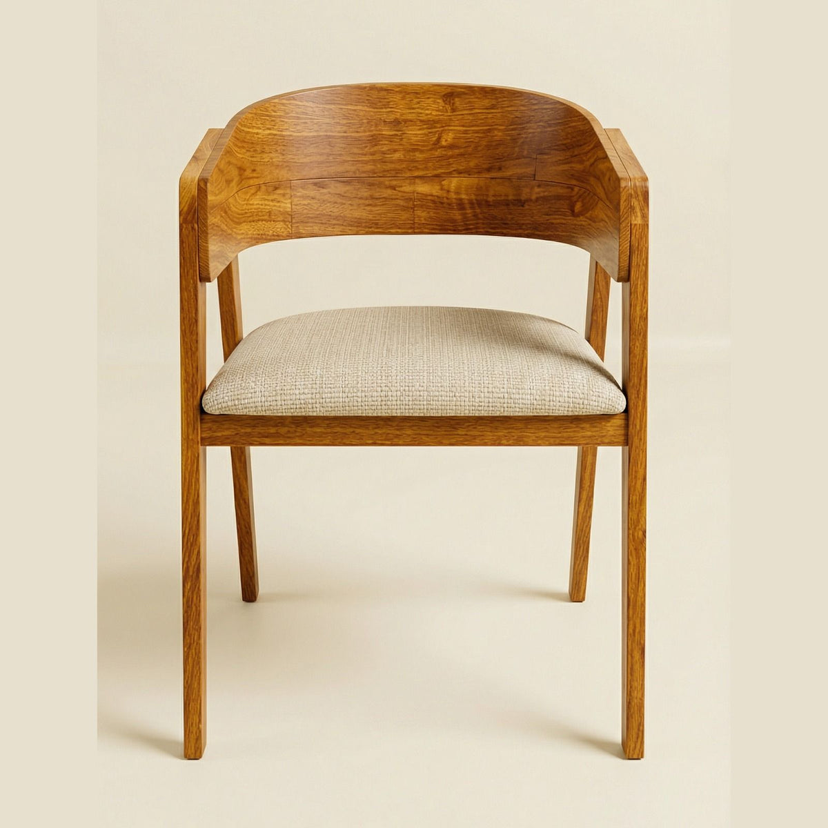 Silla Moderna Enzzi · Nogal Elegante | Lujo Orgánico