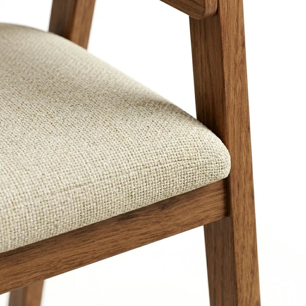 Silla Moderna Enzzi · Nogal Elegante | Lujo Orgánico - vista alternativa