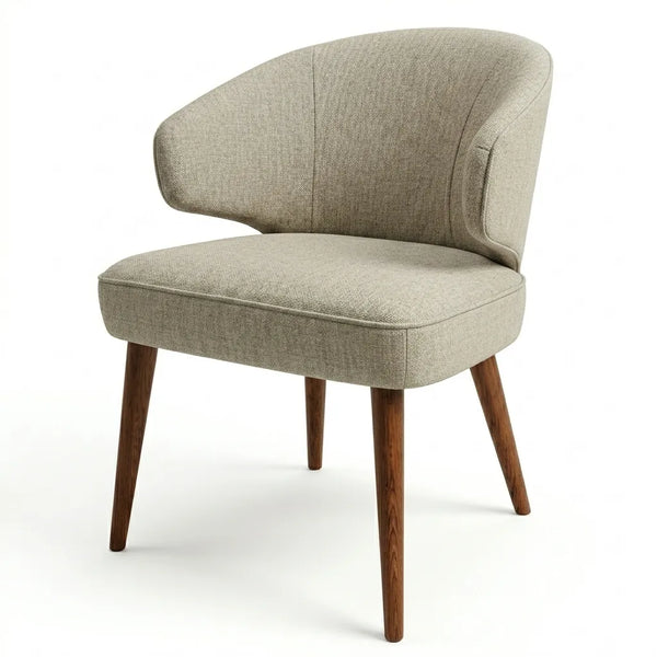 Silla Nórdica Novella Rosa Morada · Elegancia Artesanal