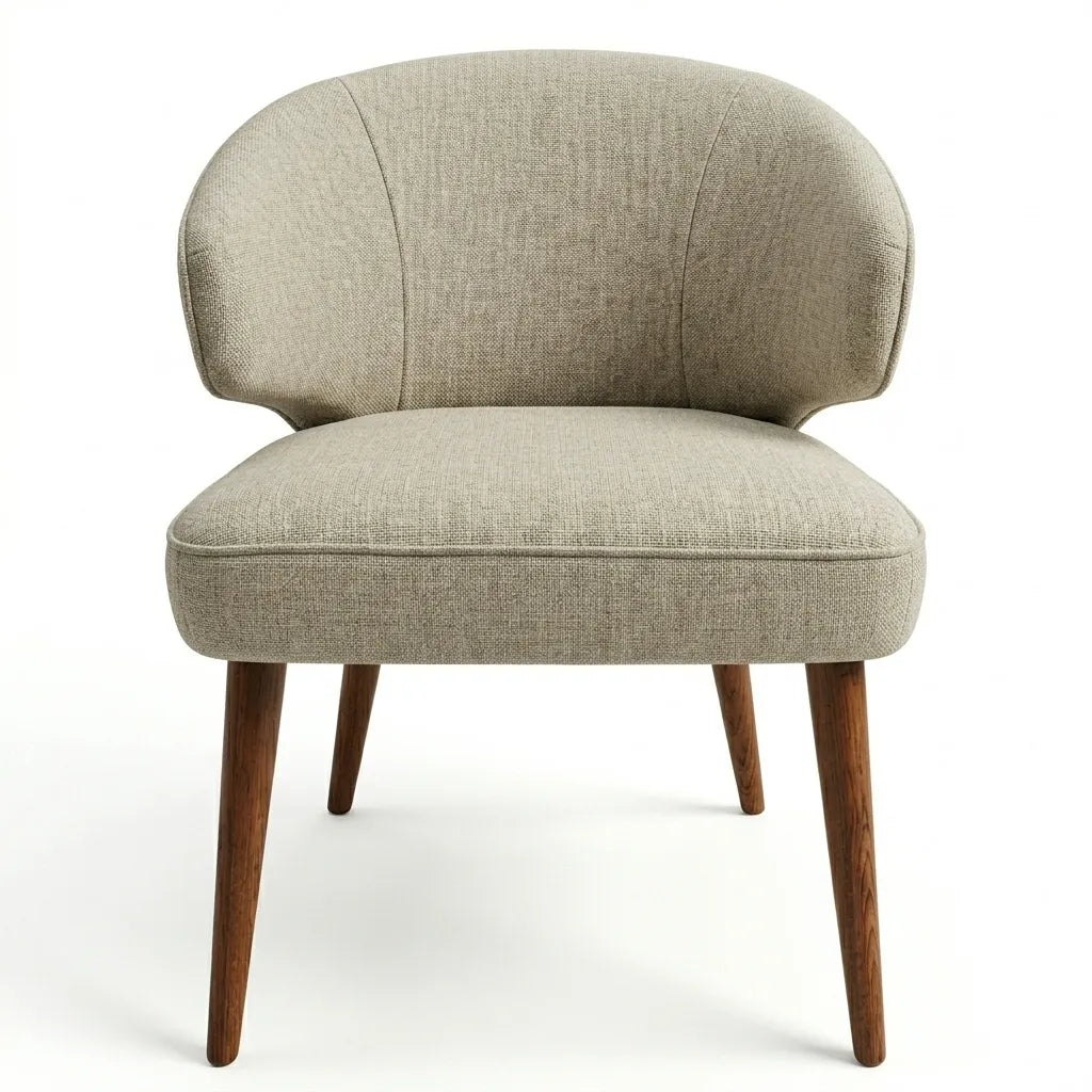 Silla Nórdica Novella Rosa Morada · Elegancia Artesanal