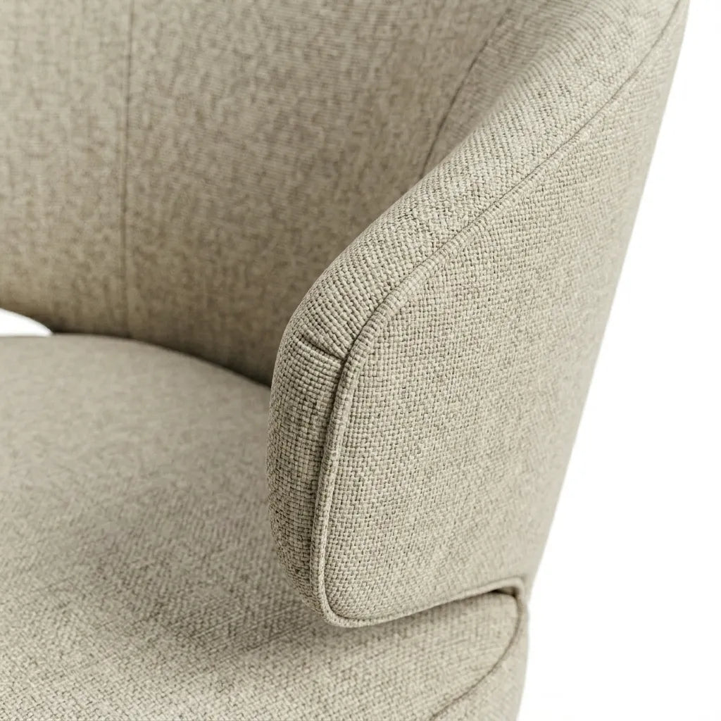 Silla Nórdica Novella Rosa Morada · Elegancia Artesanal