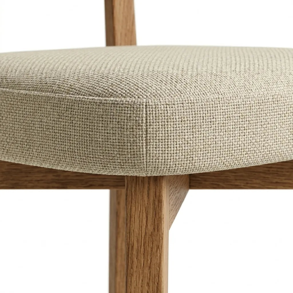 Silla Orthel en Rosa Morada Sólida · Diseño Orgánico y Sereno