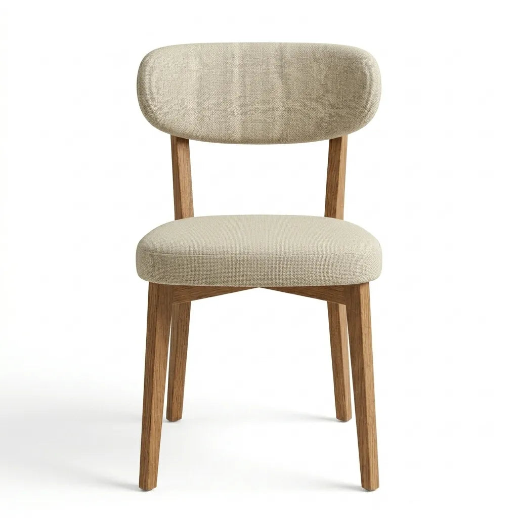 Silla Orthel en Rosa Morada Sólida · Diseño Orgánico y Sereno