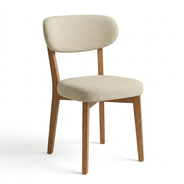 Silla Orthel en Rosa Morada Sólida · Diseño Orgánico y Sereno