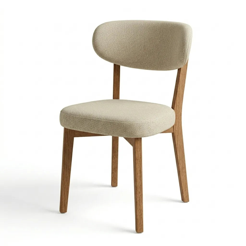 Silla Orthel en Rosa Morada Sólida · Diseño Orgánico y Sereno