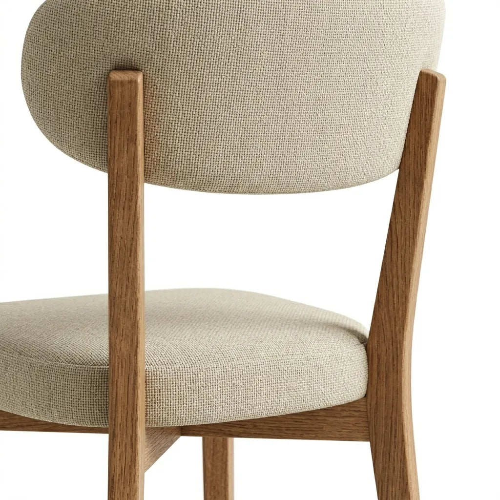 Silla Orthel en Rosa Morada Sólida · Diseño Orgánico y Sereno
