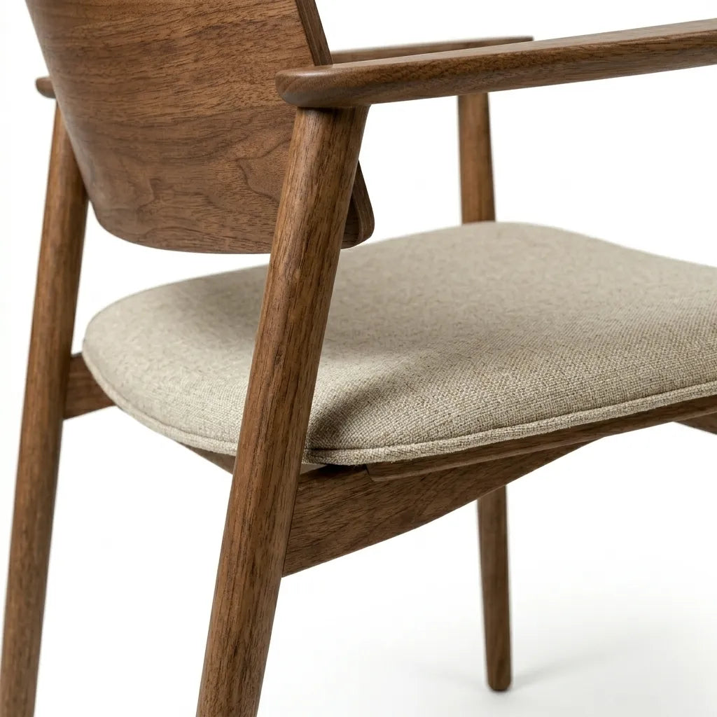 Silla Rosa Morada Exótica | Confort Elegante | Madera Sólida