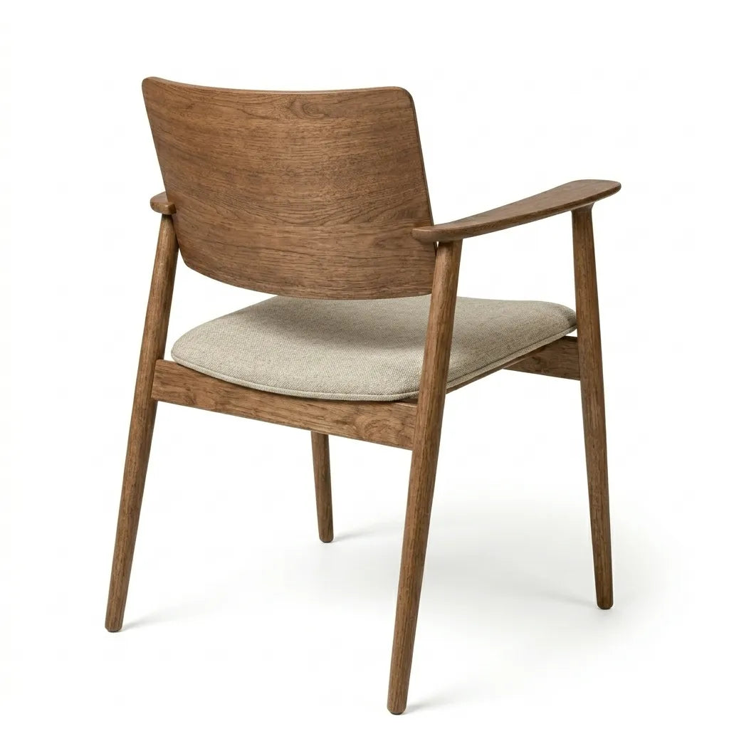 Silla Rosa Morada Exótica | Confort Elegante | Madera Sólida