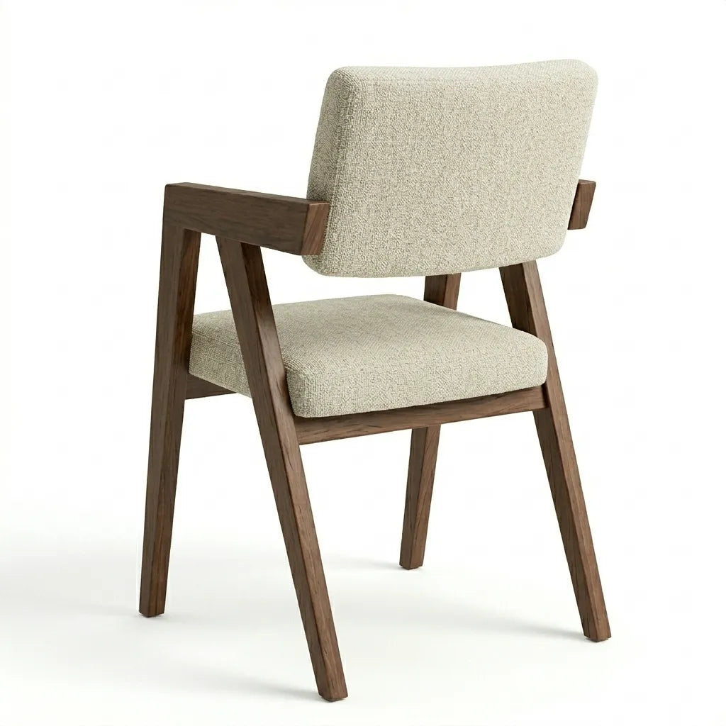 Silla Roven en Madera Sólida Maciza · Escultural