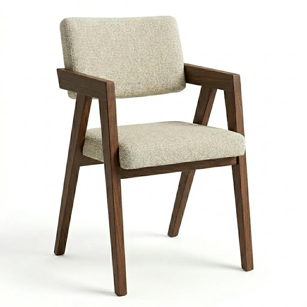 Silla Roven en Madera Sólida Maciza · Escultural