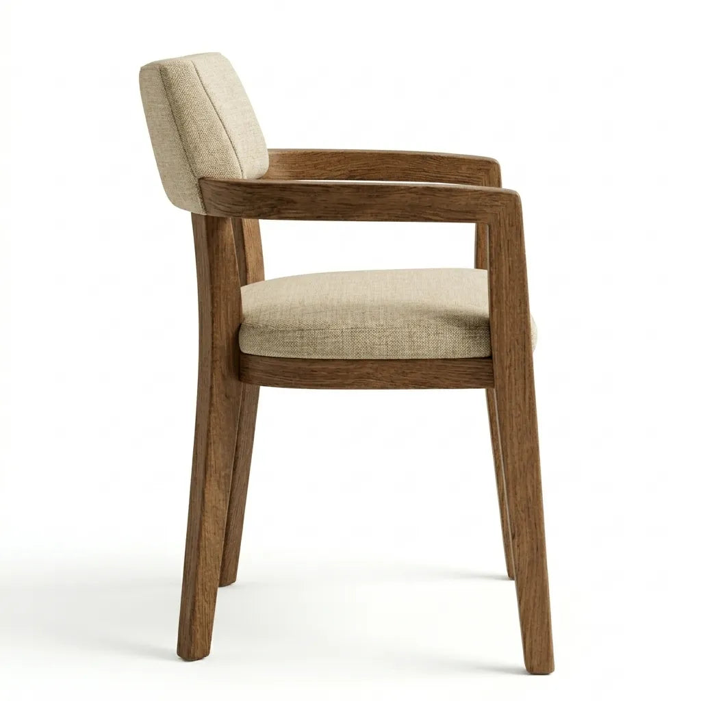 Silla Verona·Madera Exótica·Diseño Escultórico