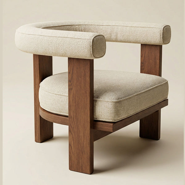 Sillón Portofino | Rosa Morada Diseño Escultórico