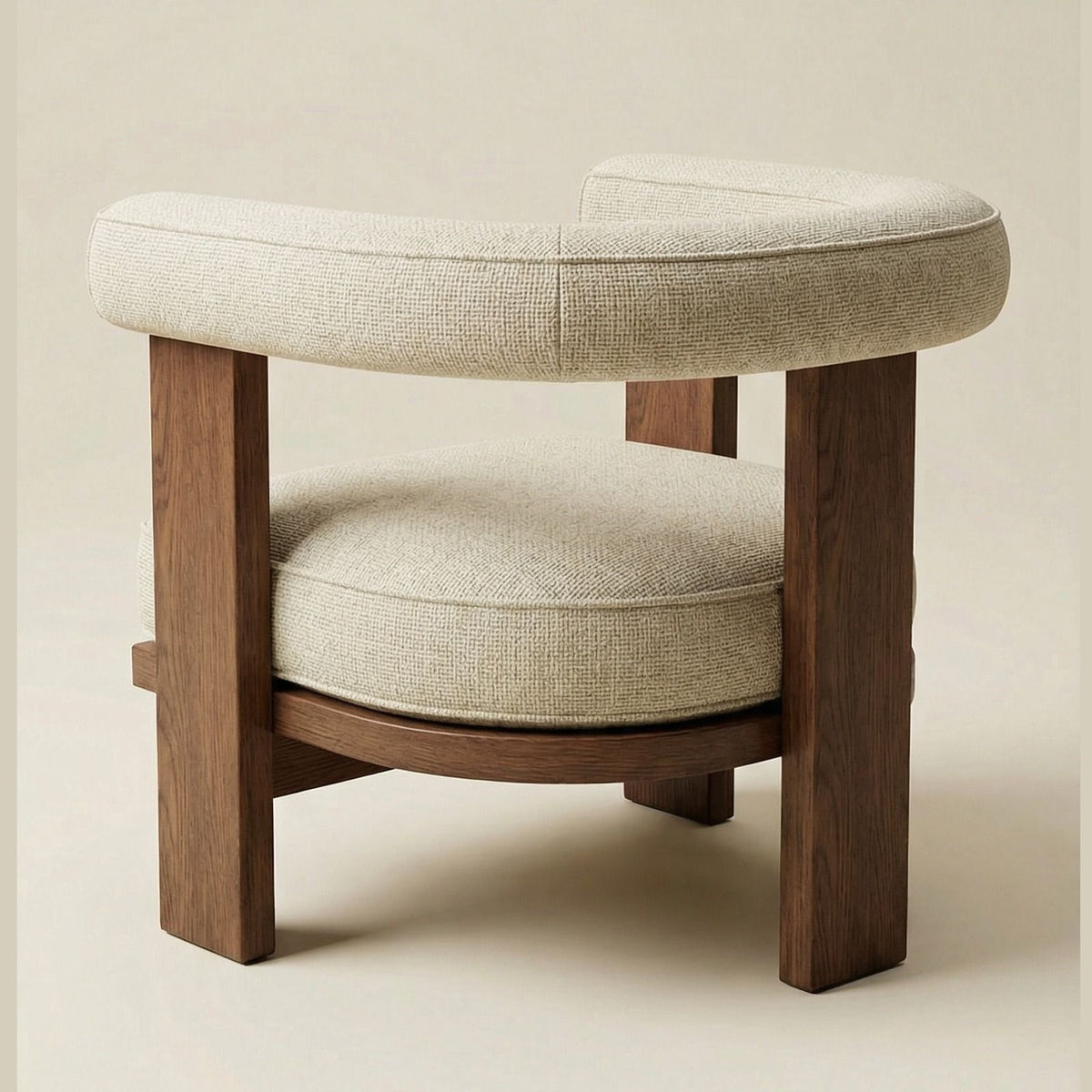 Sillón Portofino | Rosa Morada Diseño Escultórico