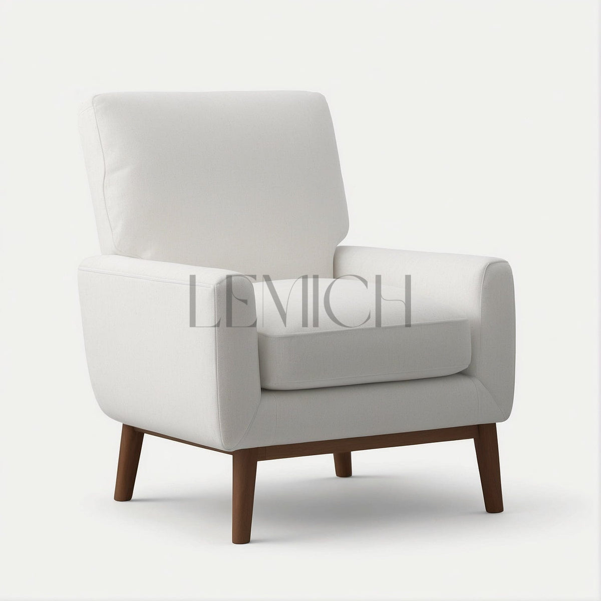 Sillón Tranquillità · Pino Minimalista: Tu Refugio Cómodo