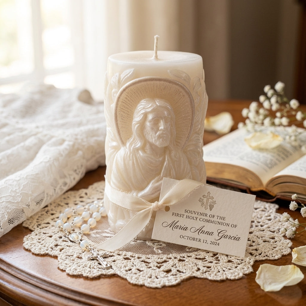 Vela decorativa mod. Sagrado Corazon