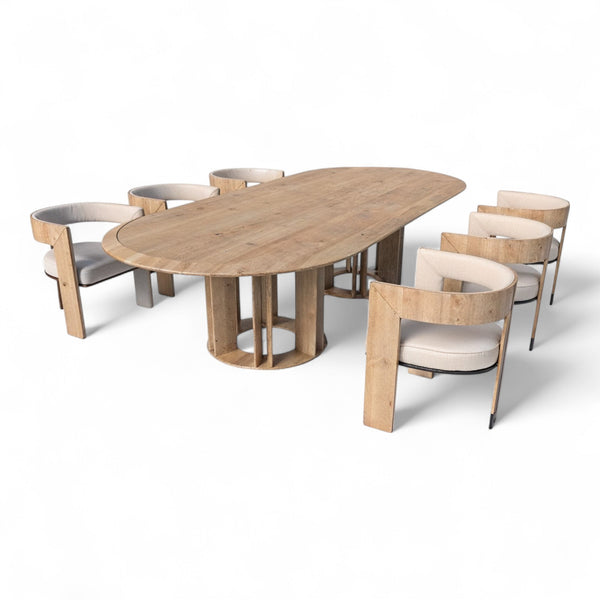 Mesa de Comedor Roble · Diseño Exclusivo Elegante · 200cm