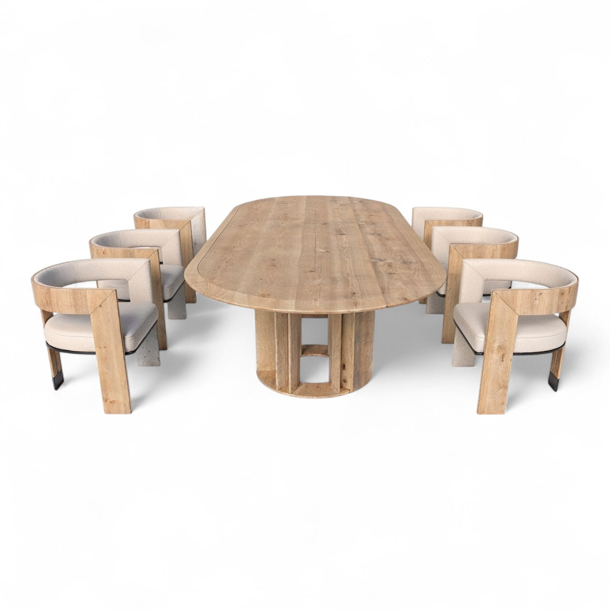 Mesa de Comedor Roble · Diseño Exclusivo Elegante · 200cm