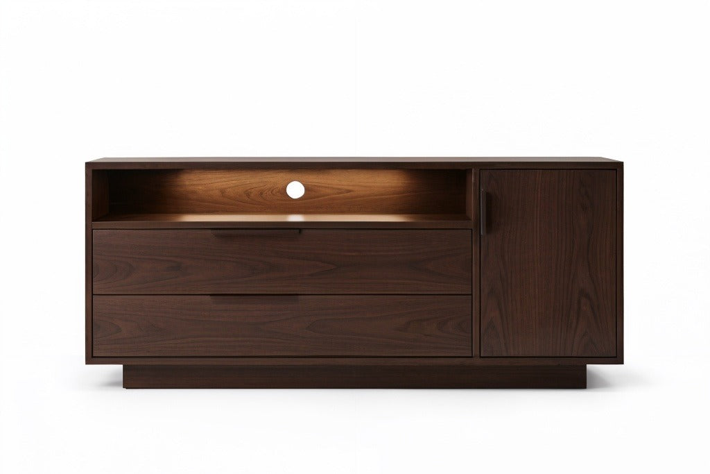 Mueble de TV Olvar Nogal Elegancia Moderna