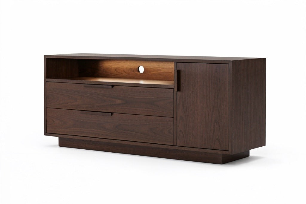 Mueble de TV Olvar Nogal Elegancia Moderna