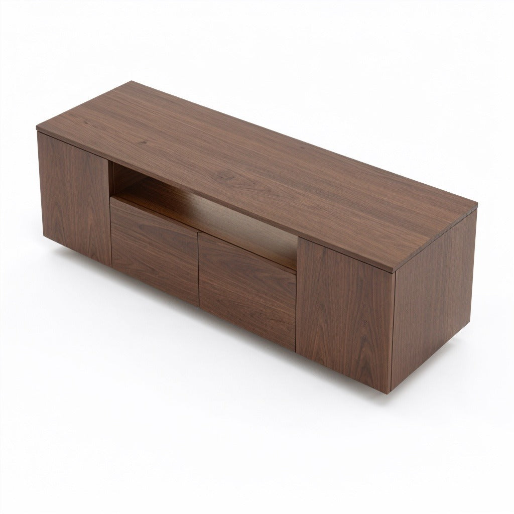 Mueble de TV Émar · Nogal Diseño Moderno