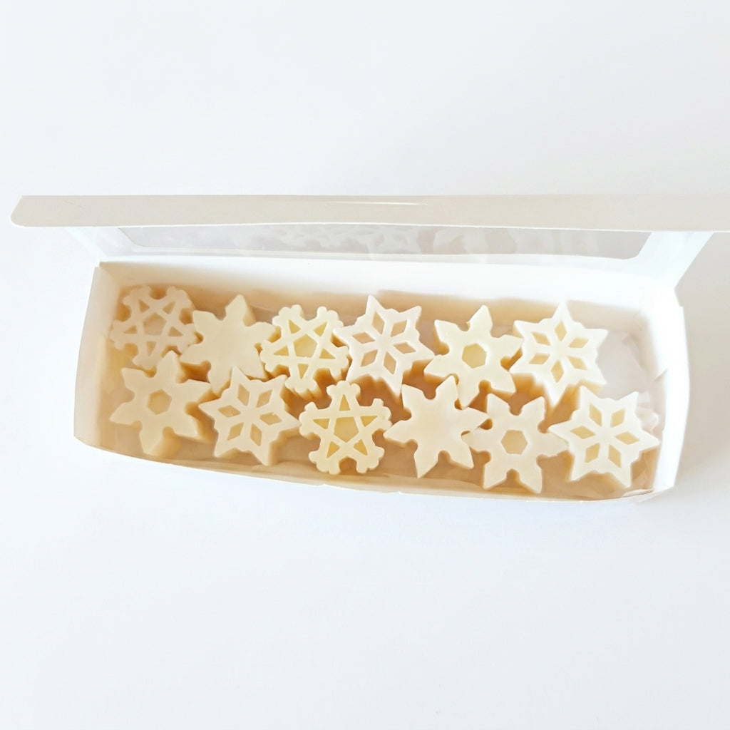 Waxmelt aromaticos 12 pzas estrellas.