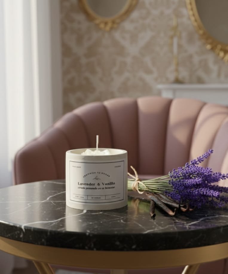 Lavander Collection | Vela de lujo con esencia de campo