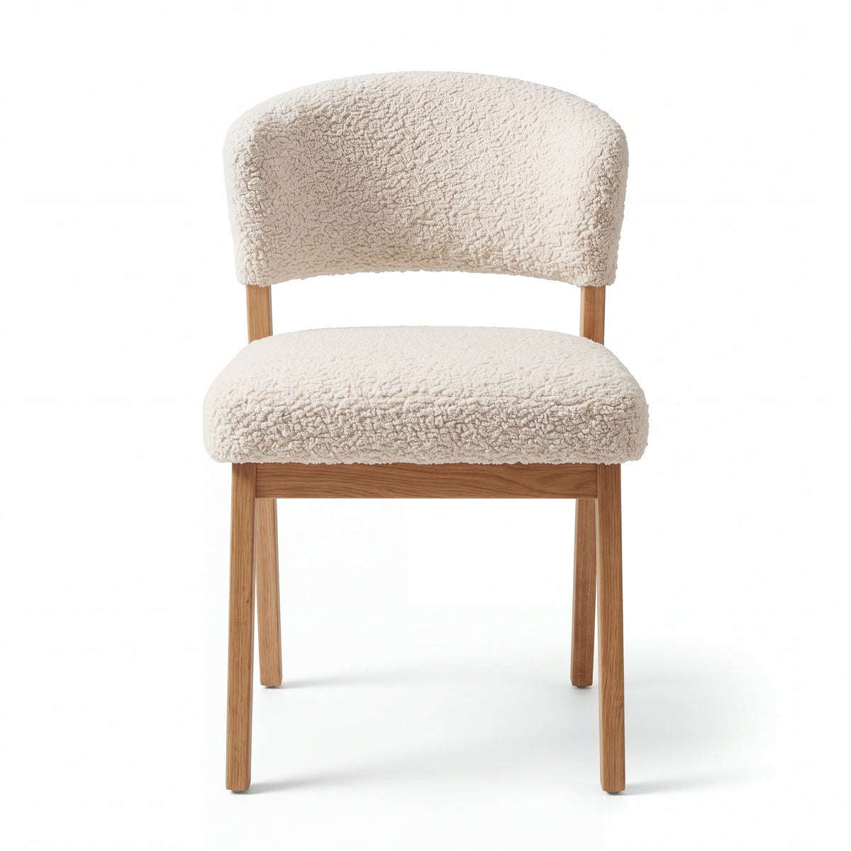 Silla Elara en Madera Sólida · Escultural - Vista lateral de perfil 90 grados | LEMICH Muebles de Lujo Ocotlán