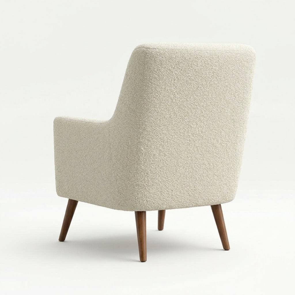 Sillón EcoRiposo · Pino · Confort Sostenible - Vista Posterior y Ensamble Trasero Fondo Blanco | LEMICH Muebles de Lujo Ocotlán