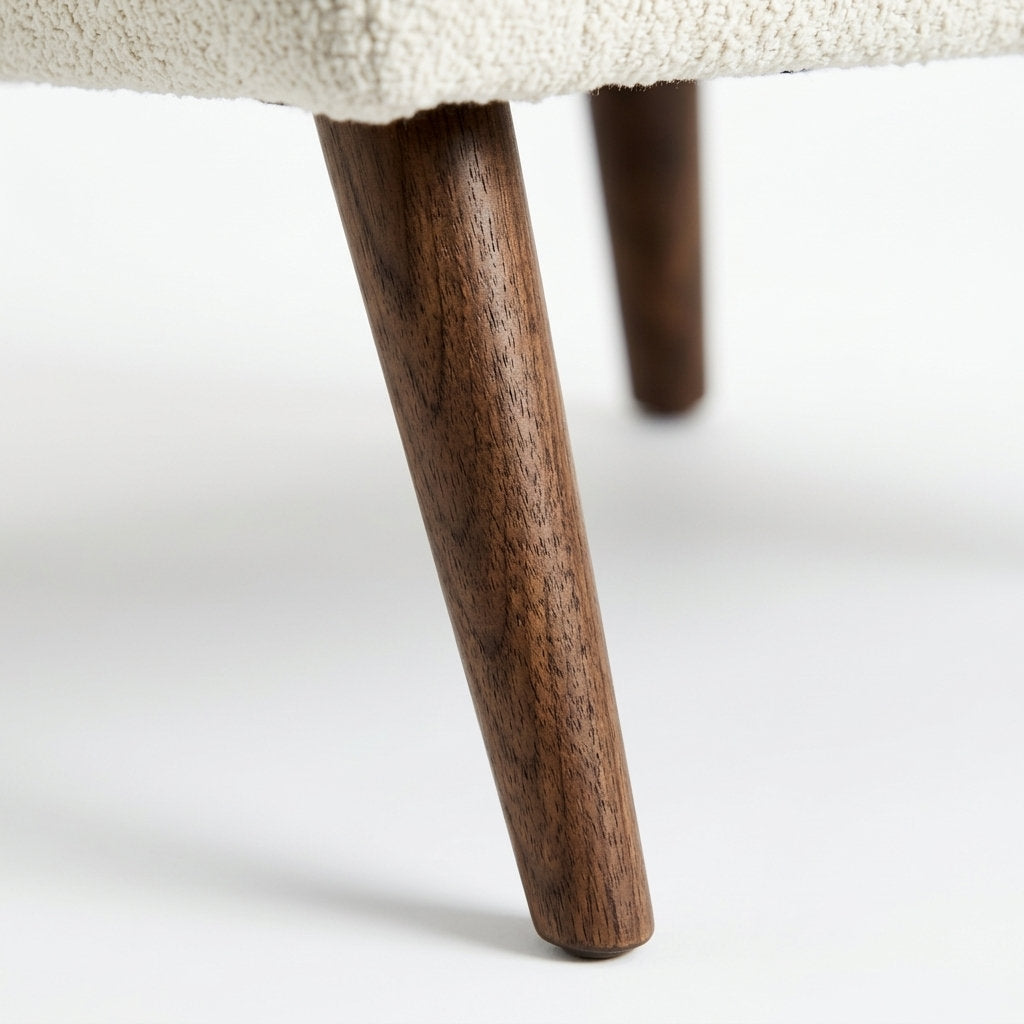 Sillón EcoRiposo · Pino · Confort Sostenible - Macro Detalle de Veta de Madera Natural | LEMICH Muebles de Lujo Ocotlán