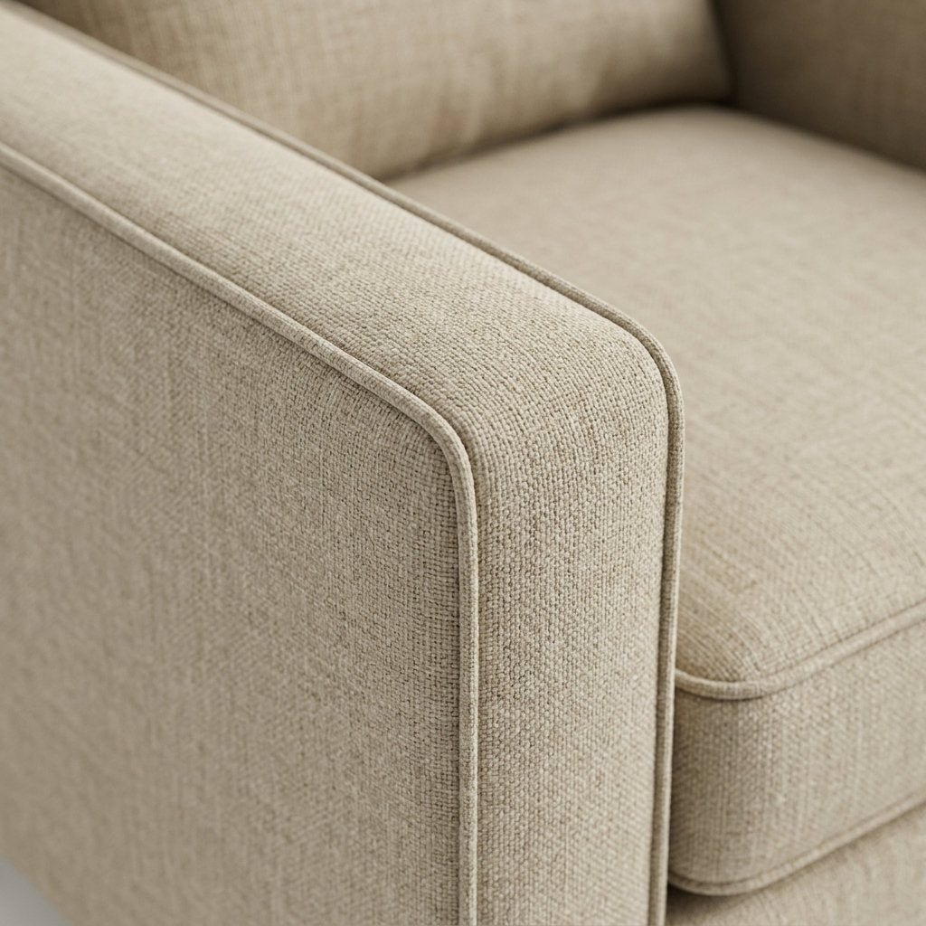 Sillón Eleganza | Madera Exótica | Confort de Lujo - Detalle Artesanal de Cojinería y Tapizado | LEMICH Muebles de Lujo Ocotlán