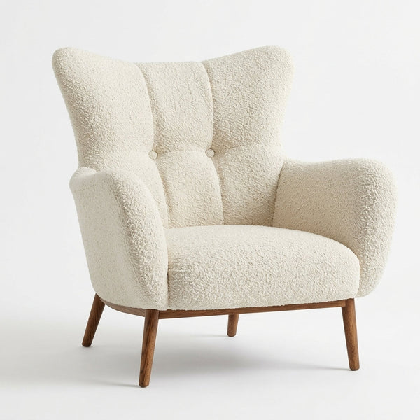 Sillón Morbido · Rosa Exótica · Confort Clásico Diseño - Vista Principal 3/4 Fondo Blanco | LEMICH Muebles de Lujo Ocotlán