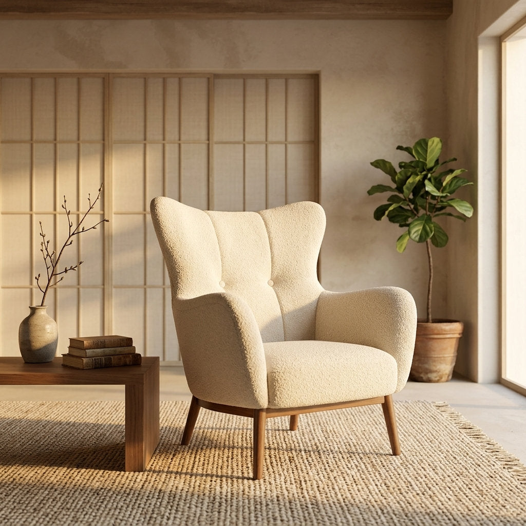 Sillón Morbido · Rosa Exótica · Confort Clásico Diseño - Ambientada con Luz Natural Matutina | LEMICH Muebles de Lujo Ocotlán
