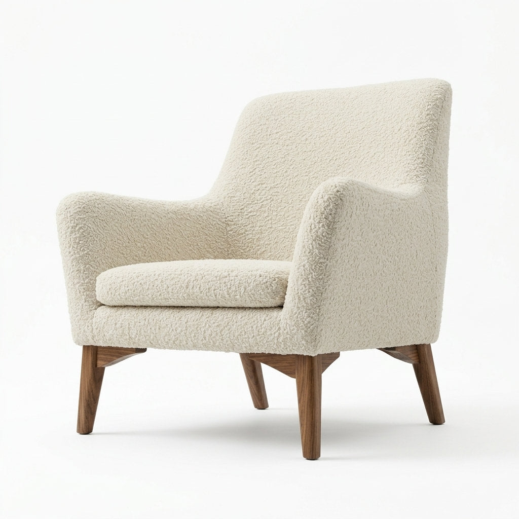 Sillón Pino Elegante · Confort Premium - Vista Posterior y Ensamble Trasero Fondo Blanco | LEMICH Muebles de Lujo Ocotlán