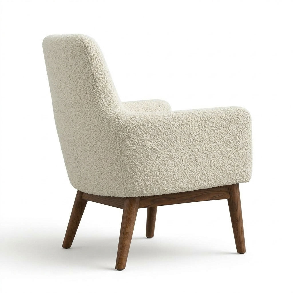 Sillón Pino LegnoAnima | Confort Premium - Vista Posterior y Ensamble Trasero Fondo Blanco | LEMICH Muebles de Lujo Ocotlán