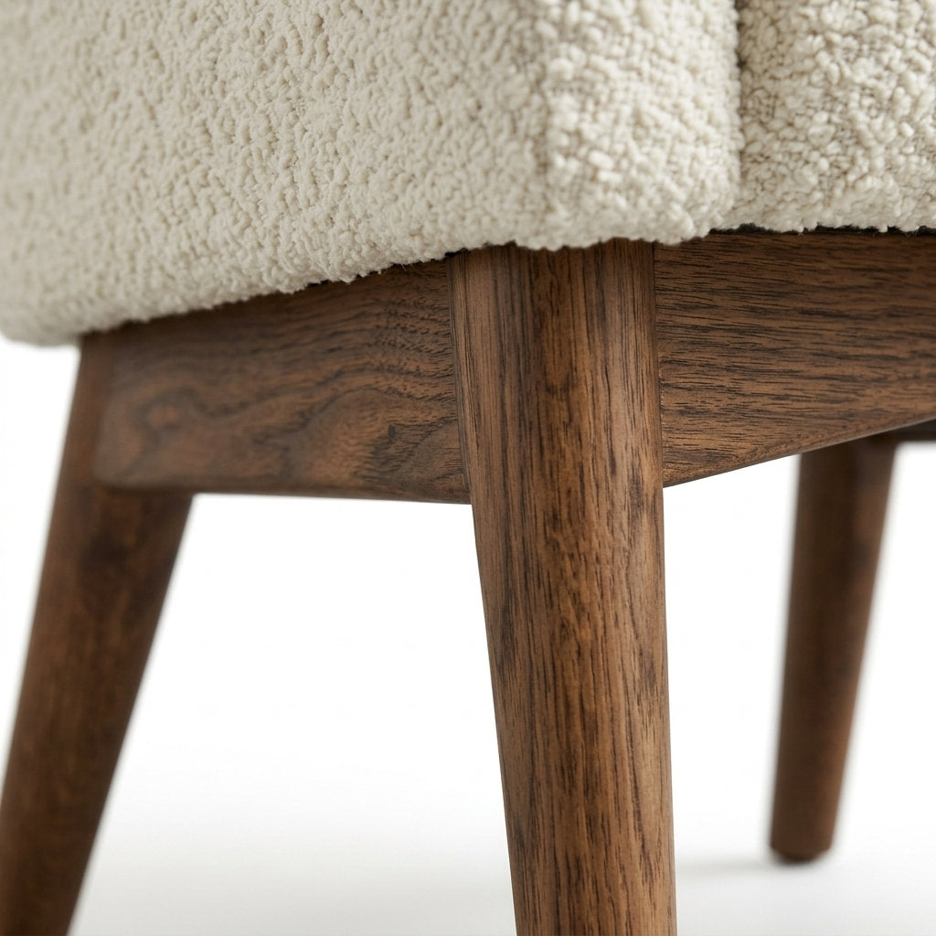 Sillón Pino LegnoAnima | Confort Premium - Macro Detalle de Veta de Madera Natural | LEMICH Muebles de Lujo Ocotlán