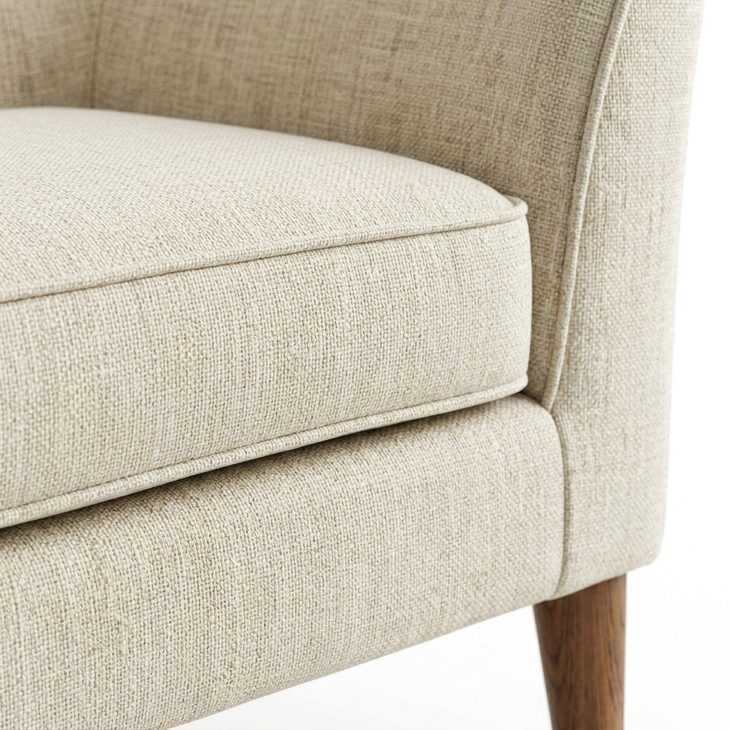 Sillón Velluto Terciopelo · Confort Premium - Detalle Artesanal de Cojinería y Tapizado | LEMICH Muebles de Lujo Ocotlán
