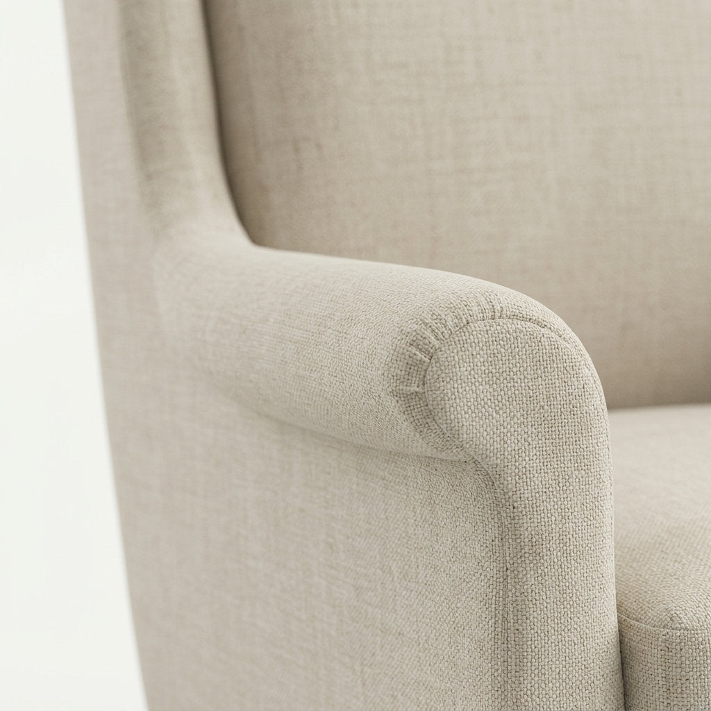 Tapicería Pino Ristretto · Sillón Diseño Elegante - Detalle Artesanal de Cojinería y Tapizado | LEMICH Muebles de Lujo Ocotlán