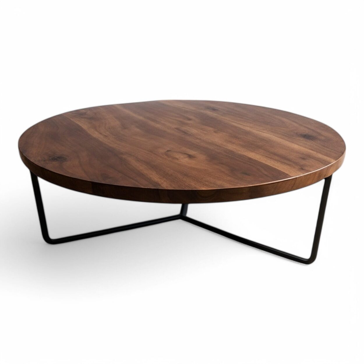 Mesa de Centro Stahl | Chapa de Nogal | Mesa de centro moderna mesa de centro moderna