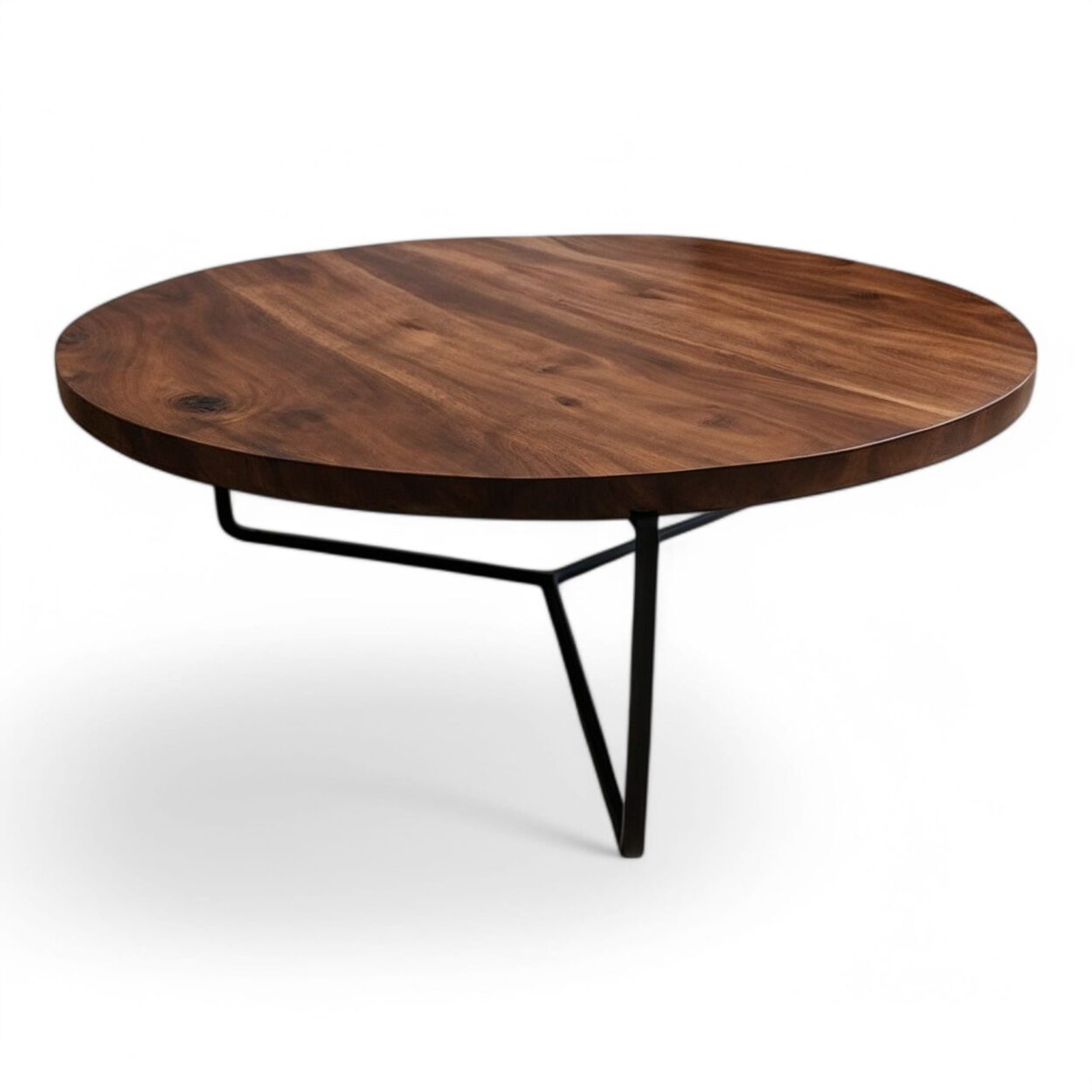 Mesa de Centro Stahl | Chapa de Nogal | Mesa de centro moderna mesa de centro moderna